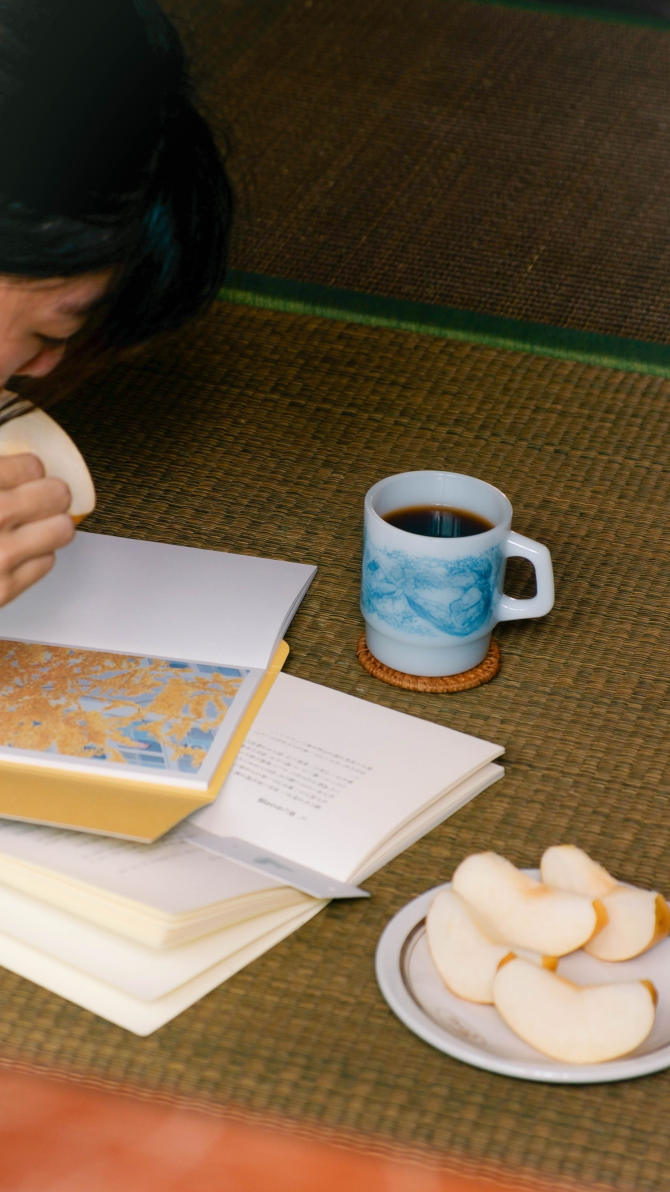 between trees : stackable mug