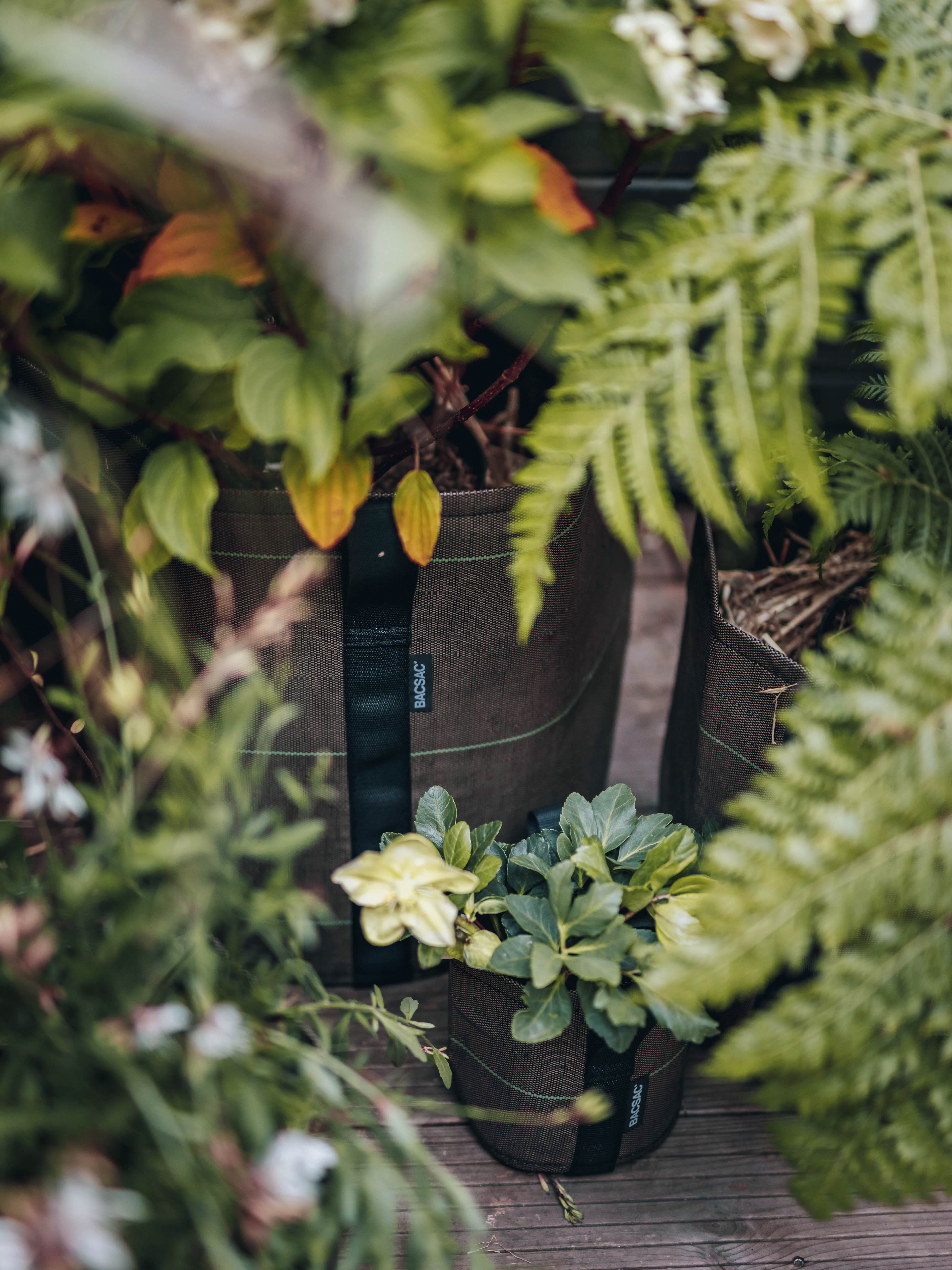breathable fabric planters