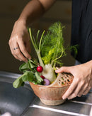 kitchen + kado : colander & flower frog