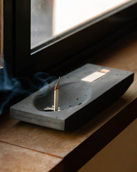 let time : papercrete holder & paper incense kit