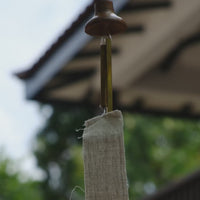 brass wind chime