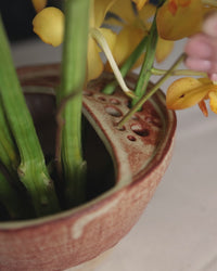 kitchen + kado : colander & flower frog