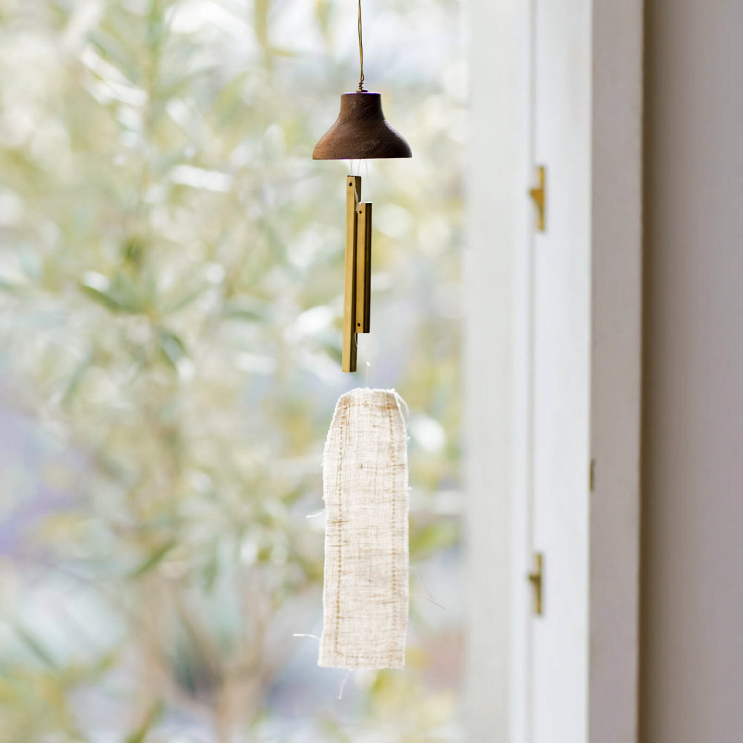brass wind chime